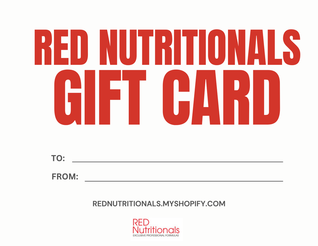 Red Nutritionals E-Gift Card